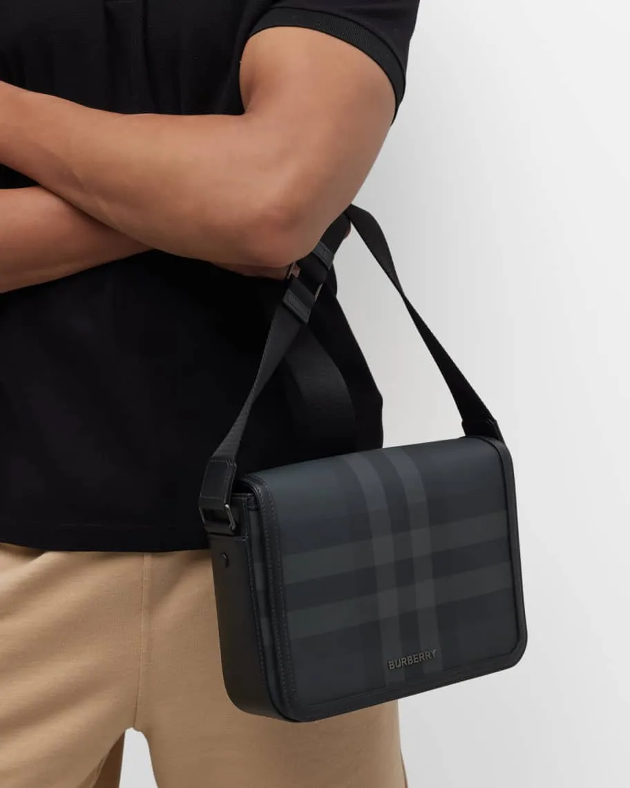 Alfred Burberry Men's Small Messenger Bag