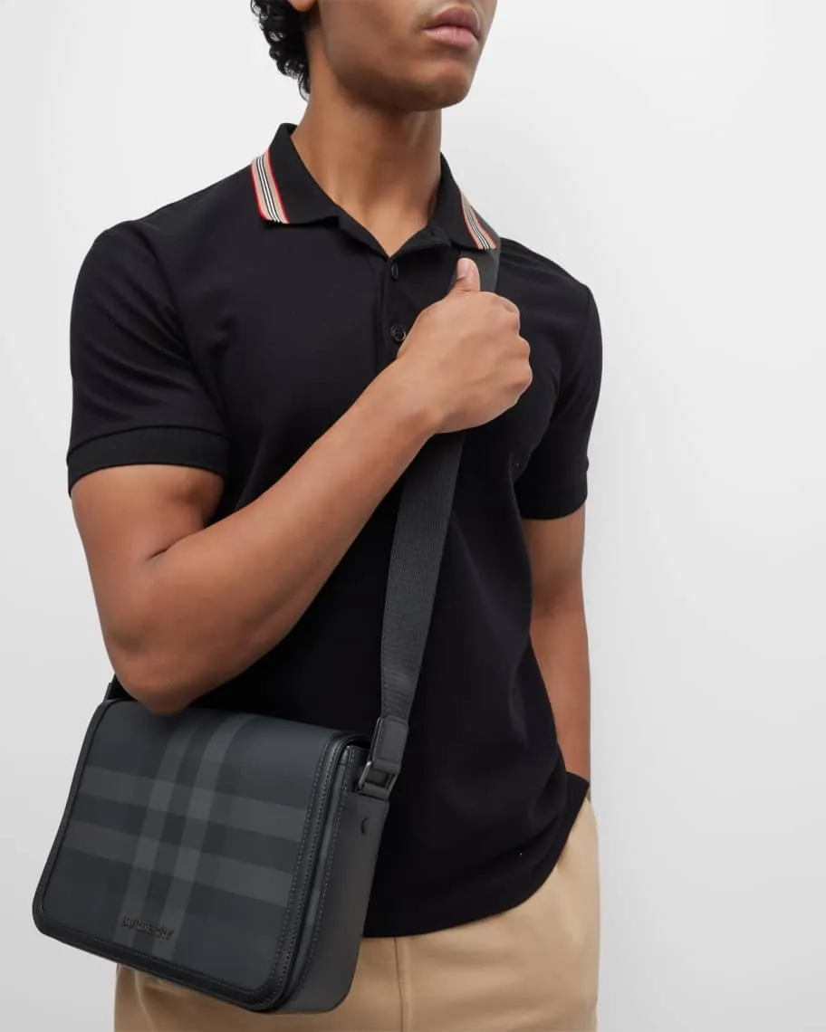 Alfred Burberry Men's Small Messenger Bag