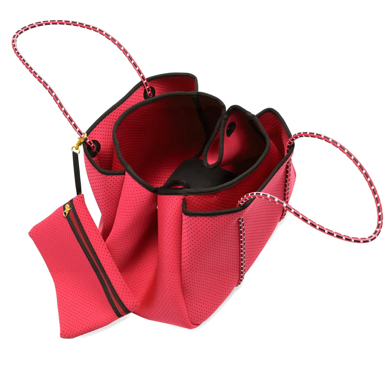 Annabel Ingall - Sporty Spice Neoprene Tote in Strawberry