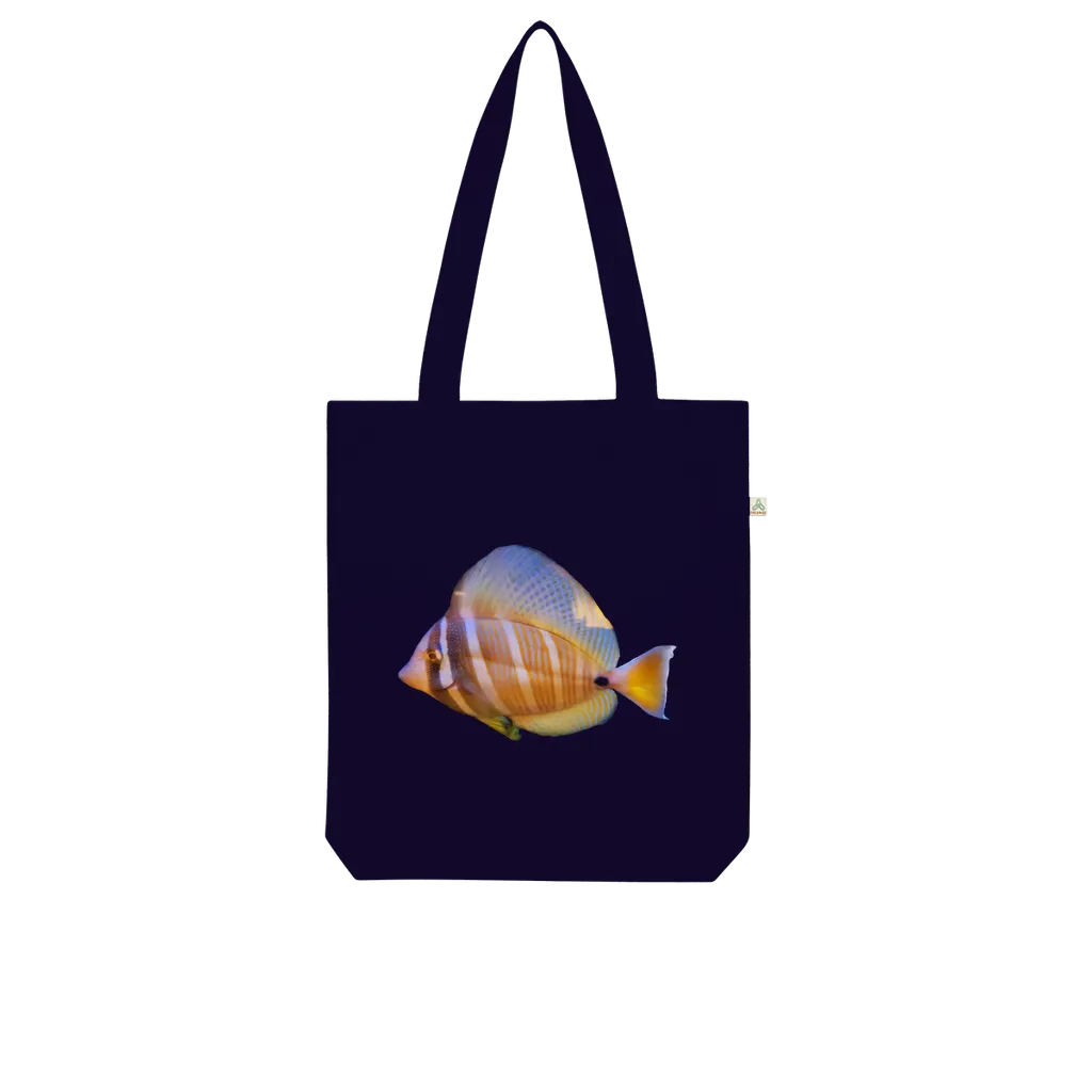 Beautiful Colored Fish Organic Tote Bag
