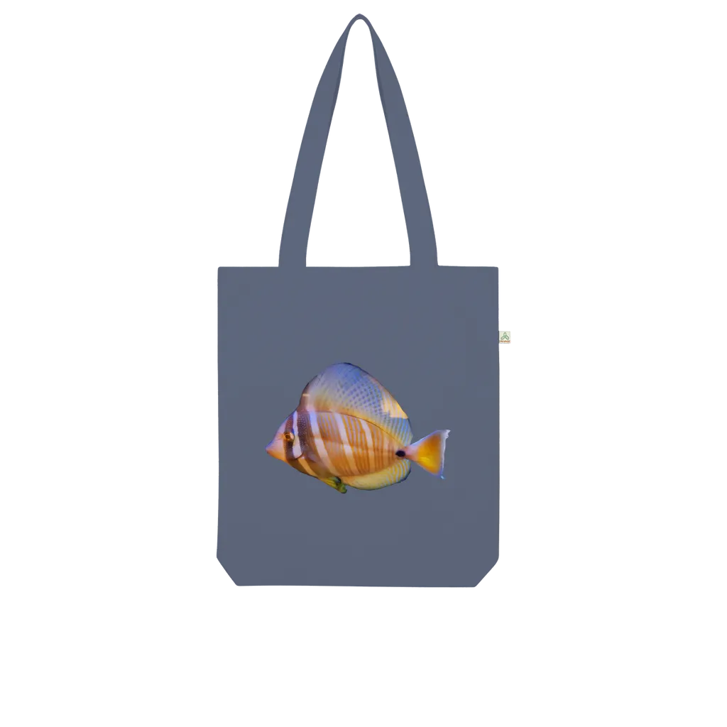 Beautiful Colored Fish Organic Tote Bag