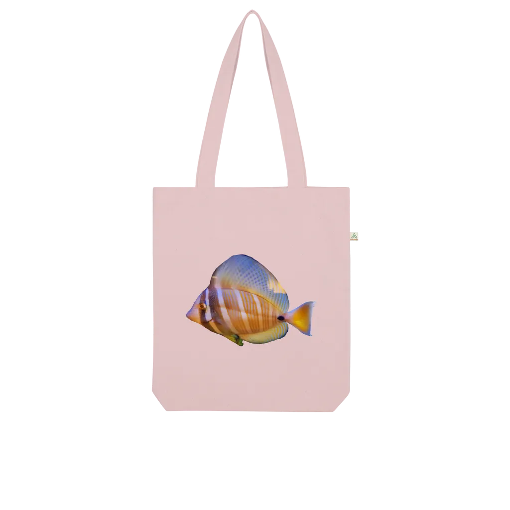 Beautiful Colored Fish Organic Tote Bag