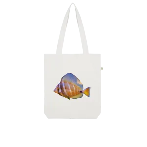 Beautiful Colored Fish Organic Tote Bag