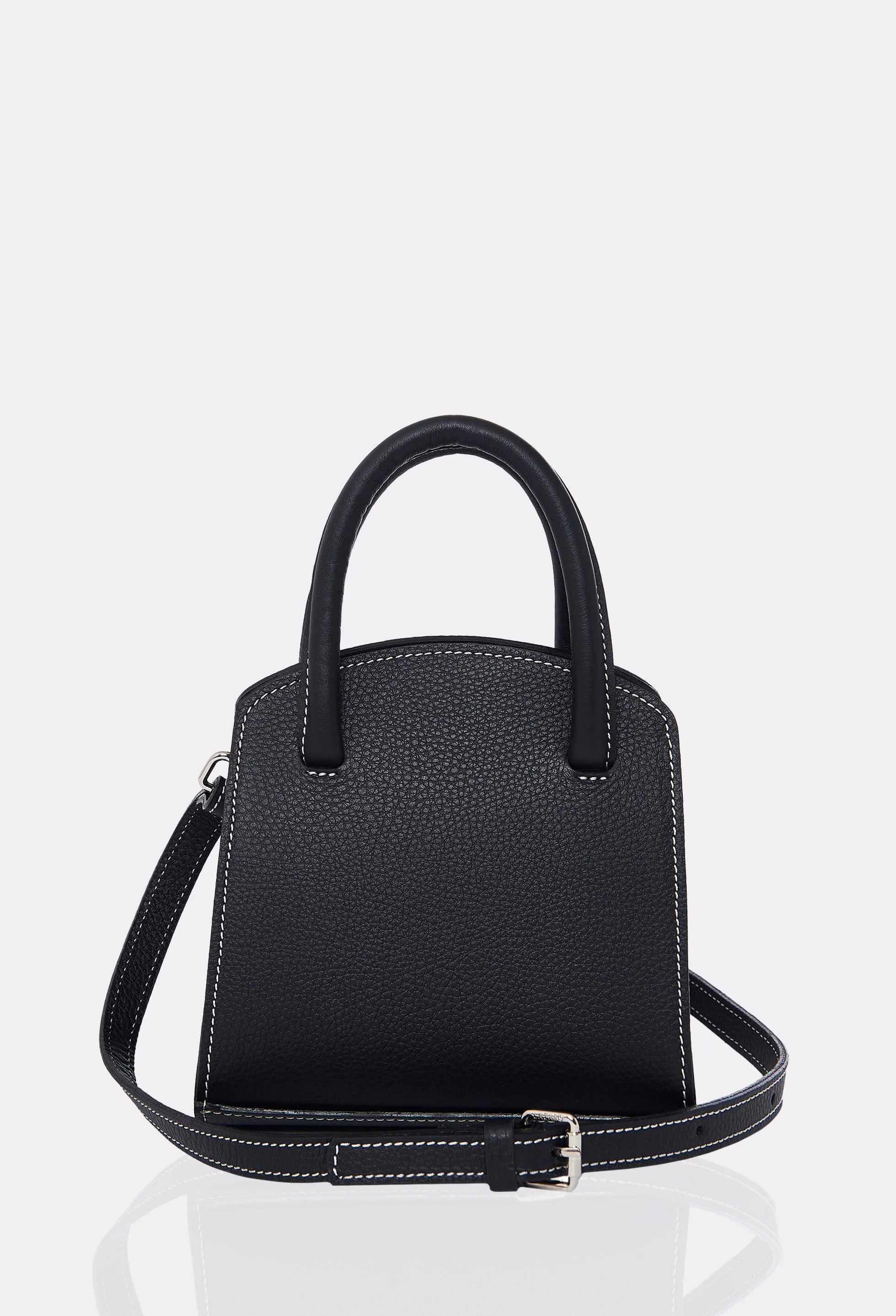 Black Leather Mini Bag Margot