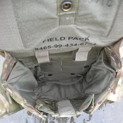 British GSR Field Pack Haversack   Pkts. Used/Graded. M-T.P.