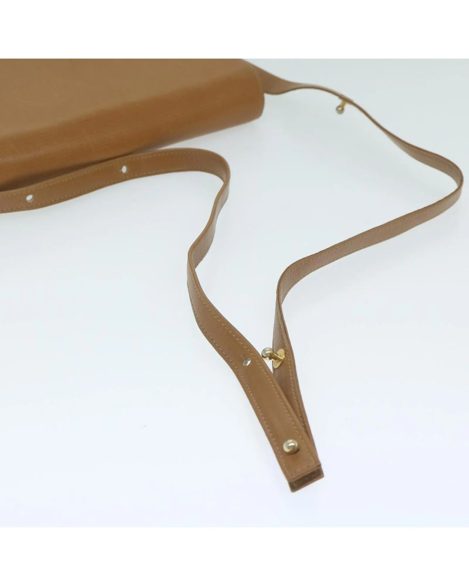 Brown Leather Givenchy Shoulder Bag - C Rank