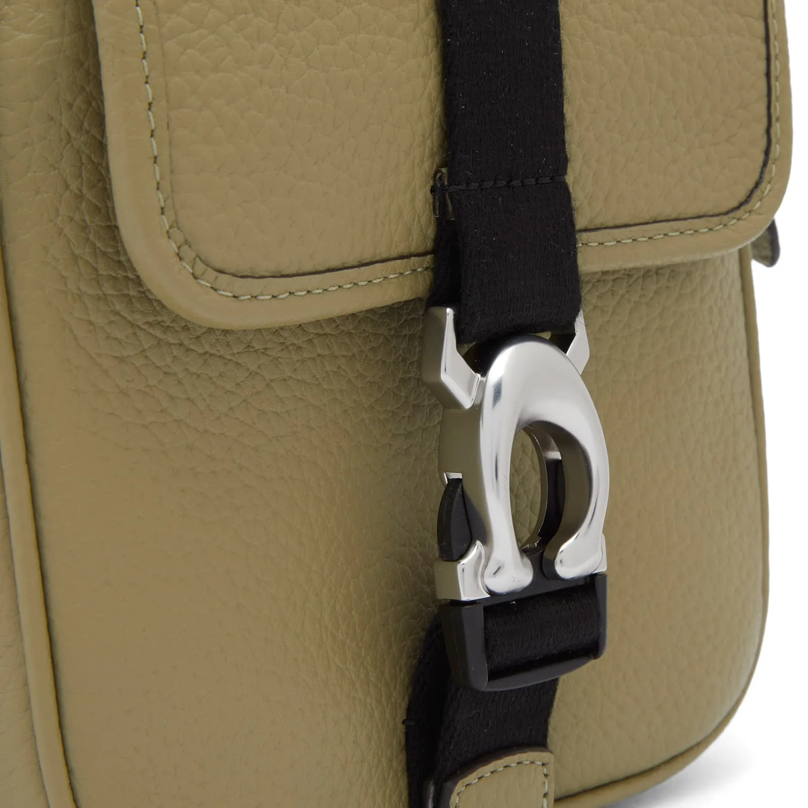 Coach Beck Crossbody Bag in Moss Pebble Leather