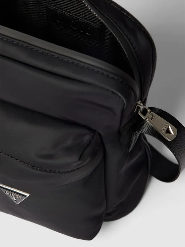 Crossbody bag with zipper model "CERTOSA" Guess, black