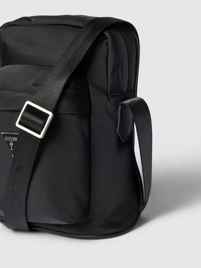 Crossbody bag with zipper model "CERTOSA" Guess, black