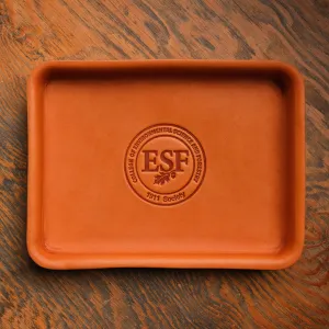 Custom Leather Valet - Large Dish