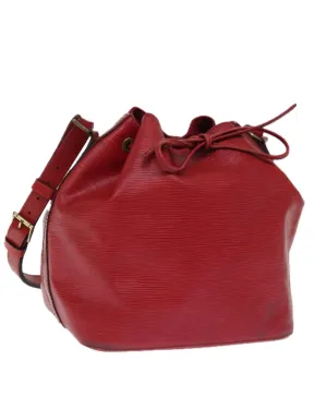 Epi Leather Petit Noe Shoulder Bag