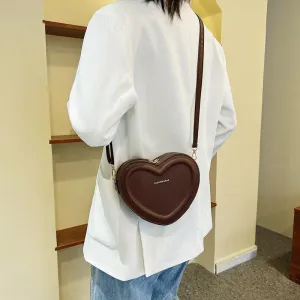 Fashion Heart Shaped Shoulder  Bag