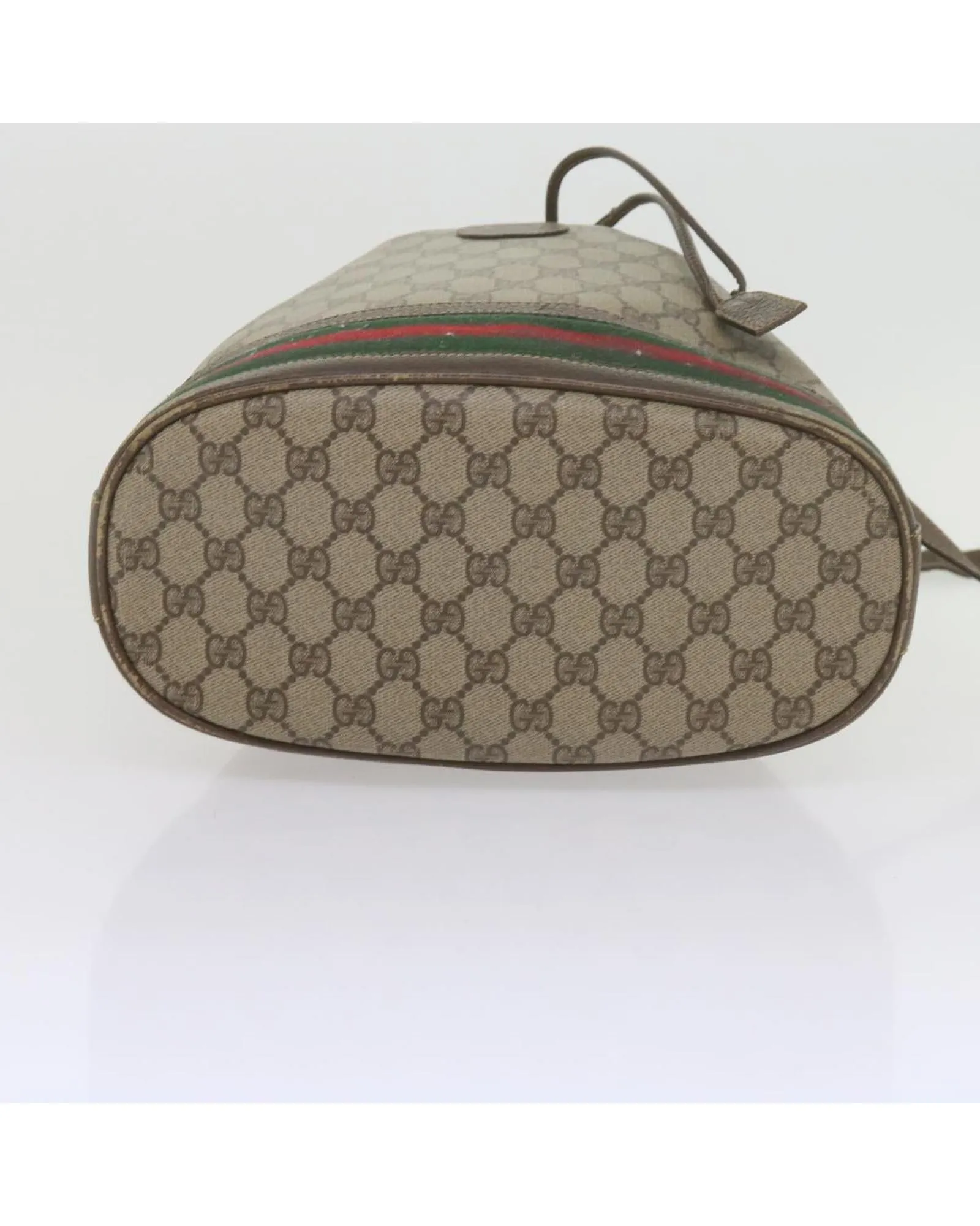 GG Supreme Web Shoulder Bag with Beige and Red Canvas Design