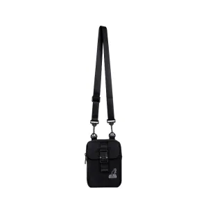 Kangol unisex sling bags, black
