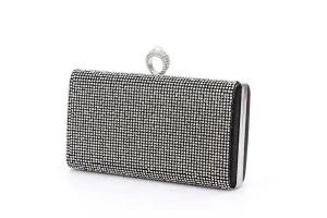 Ladies Rhinestone-covered Hand Bag