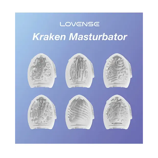 Lovense Kraken  Egg 6-pack - White