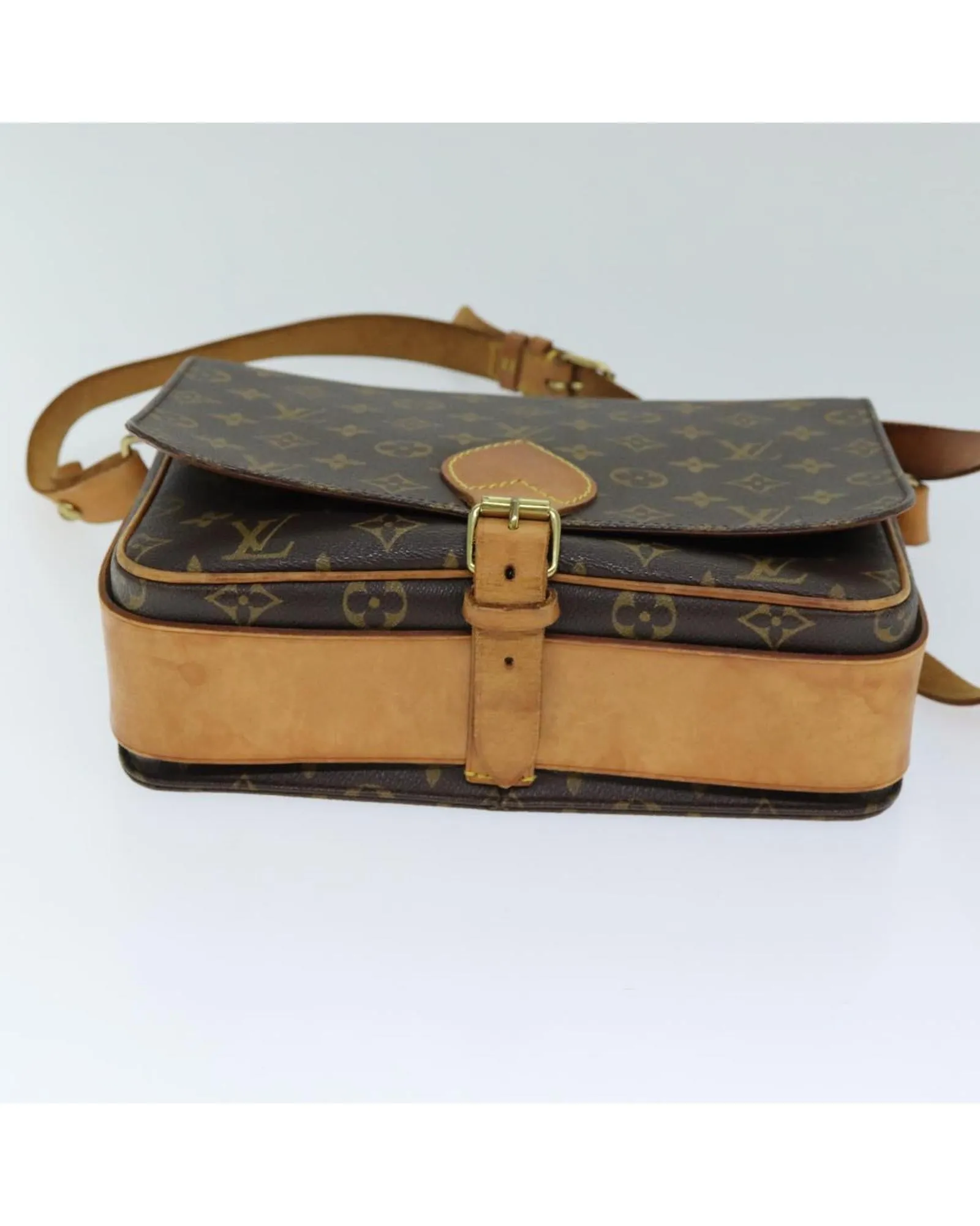 Monogram Canvas Cartouchiere Shoulder Bag