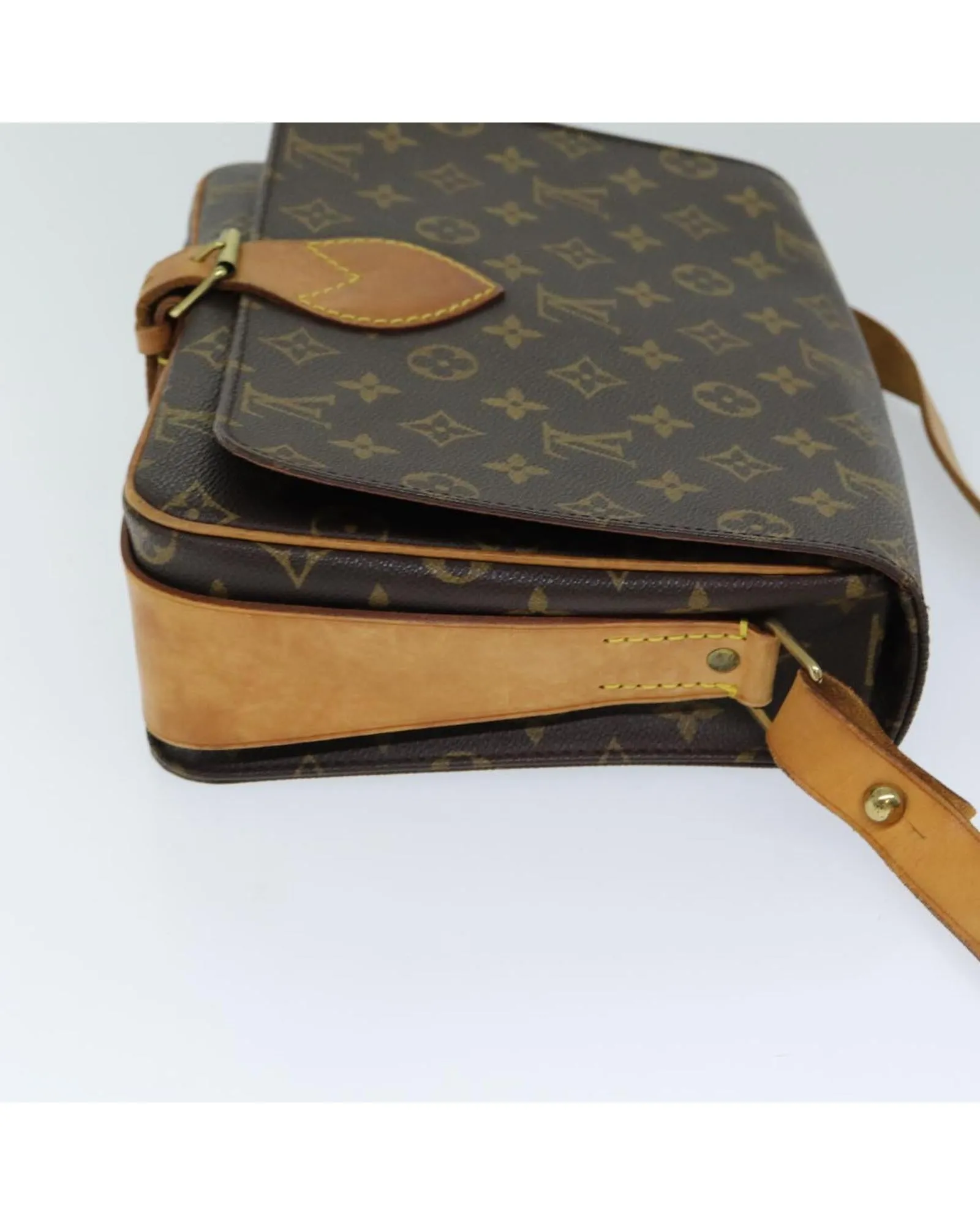 Monogram Canvas Cartouchiere Shoulder Bag