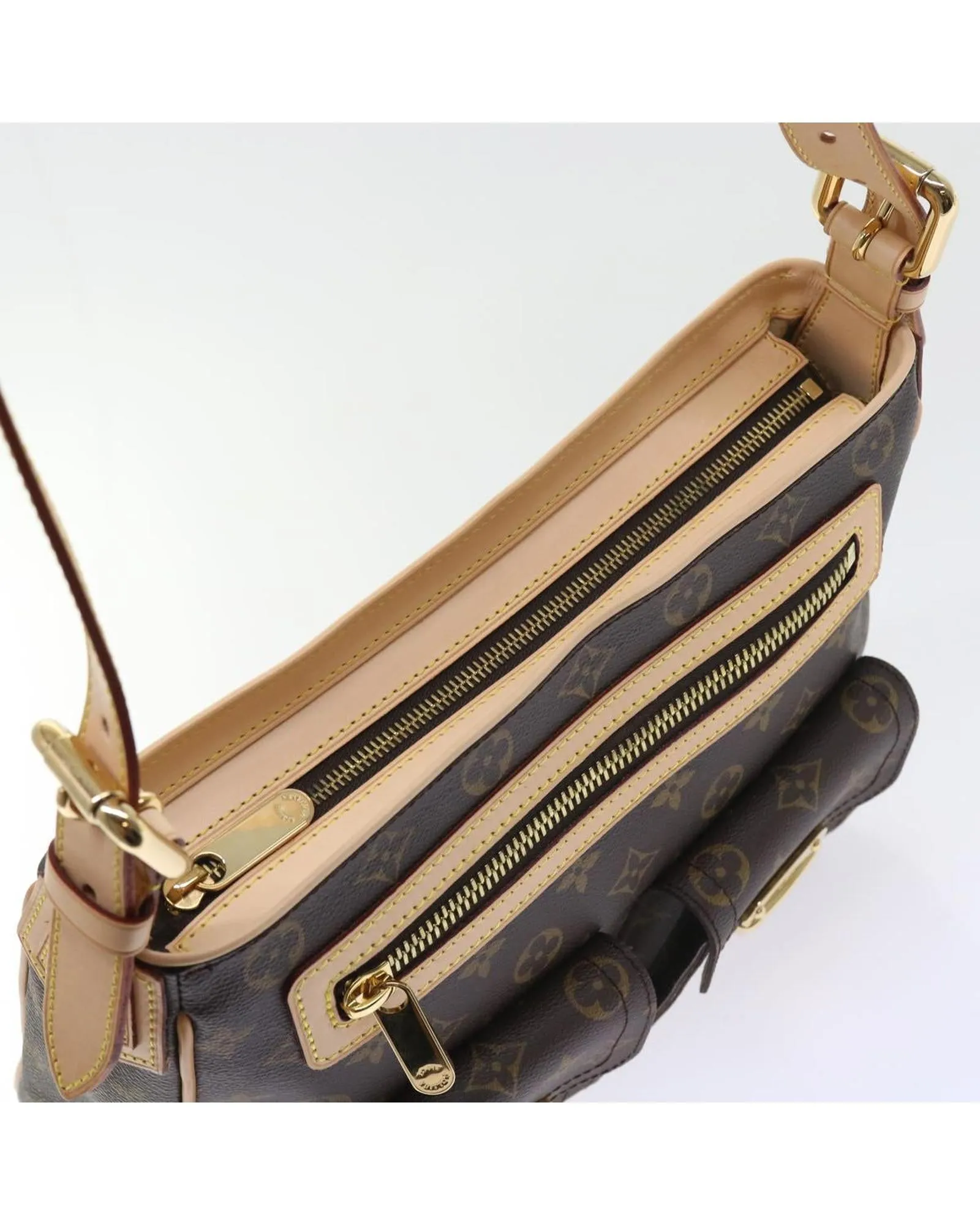 Monogram Shoulder Bag with Dust Bag - SA Rank