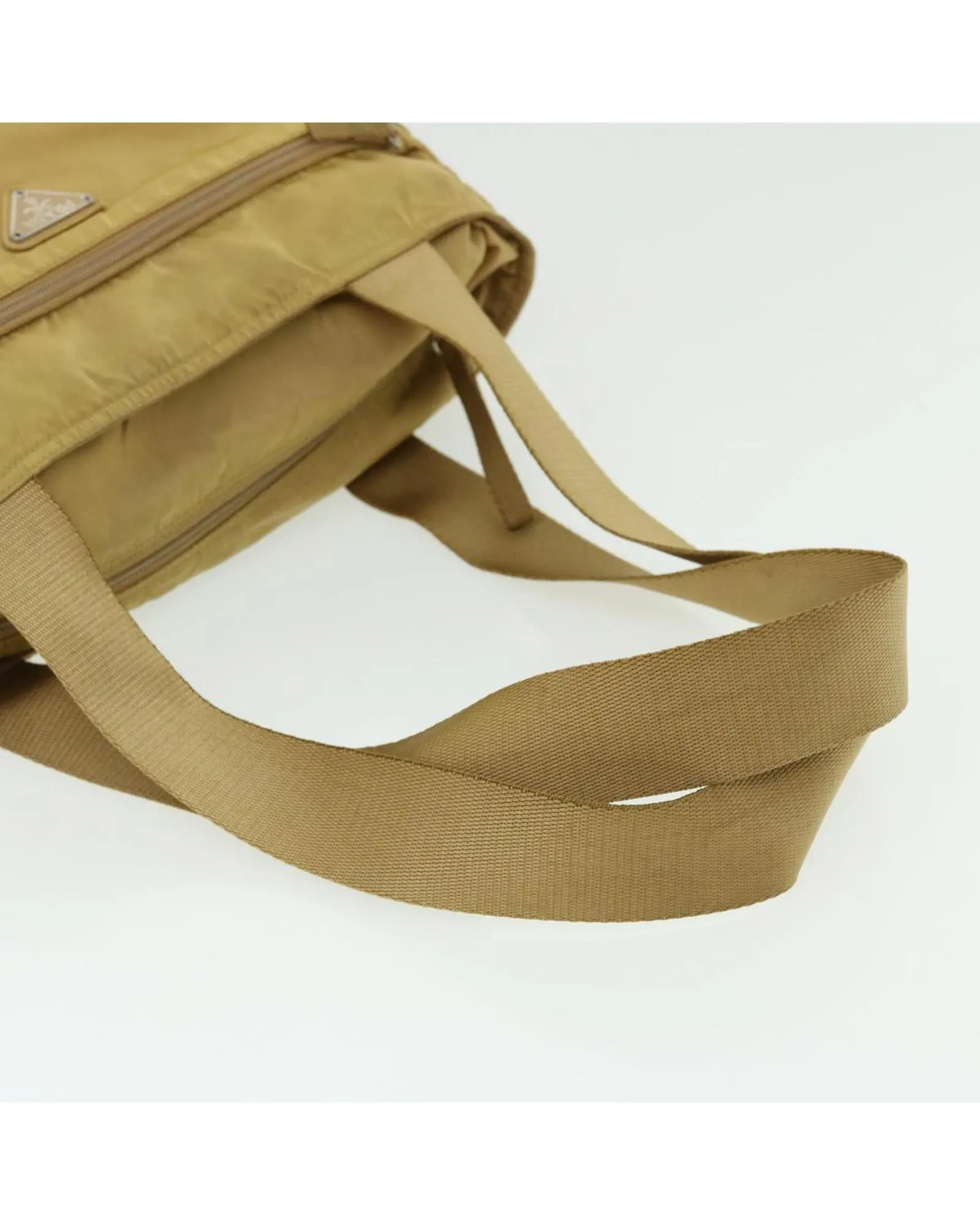 Nylon Bronze Shoulder Bag