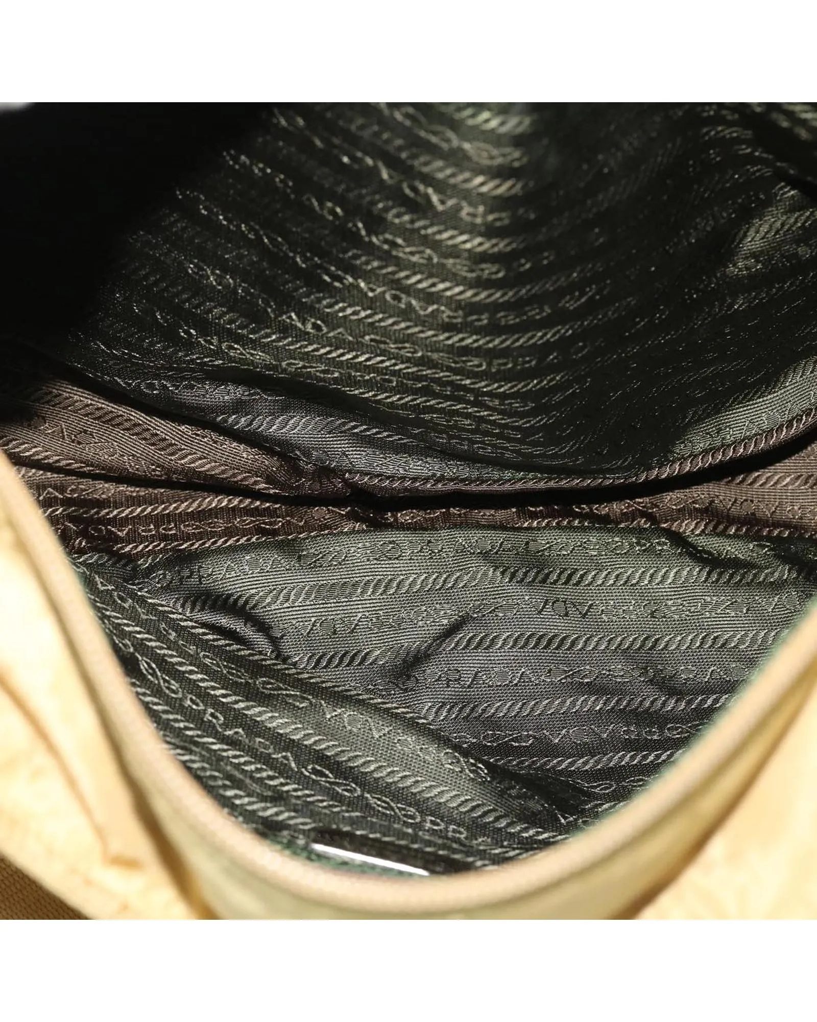 Nylon Bronze Shoulder Bag