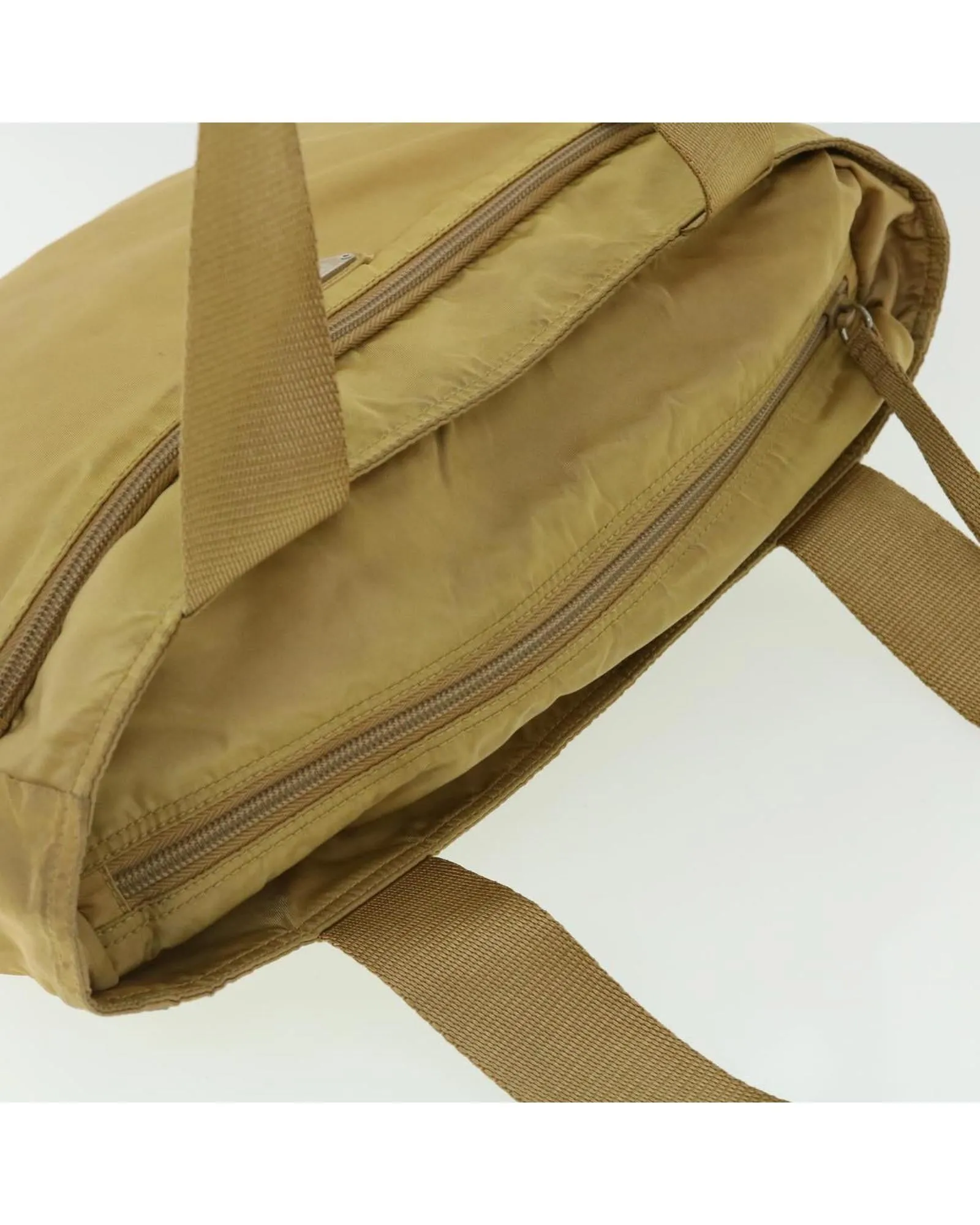 Nylon Bronze Shoulder Bag