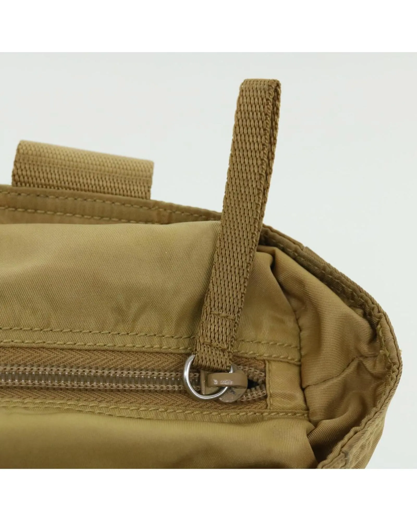 Nylon Bronze Shoulder Bag