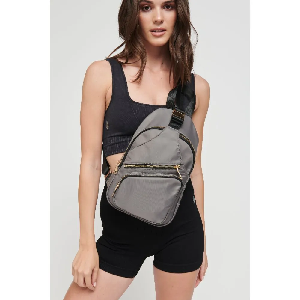 On The Go - Nylon Sling Backpack