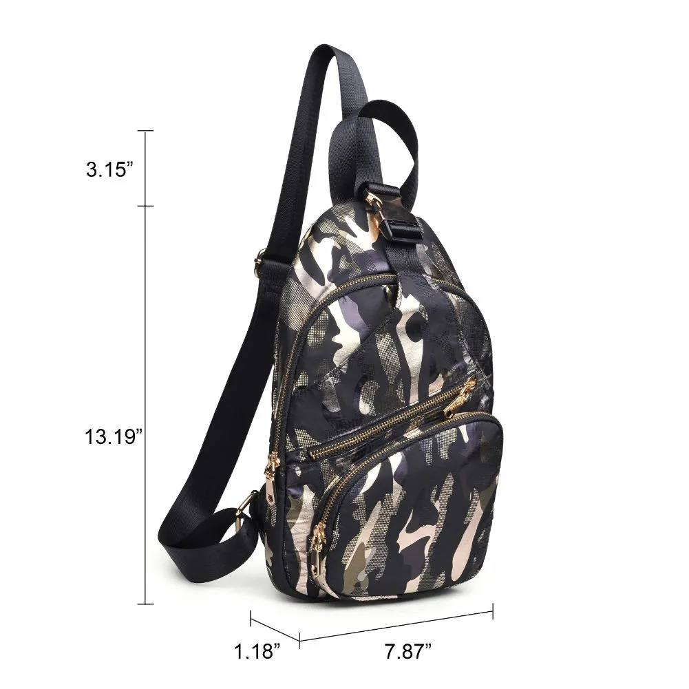 On The Go - Nylon Sling Backpack