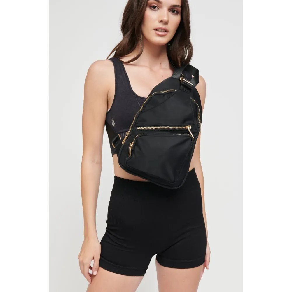 On The Go - Nylon Sling Backpack