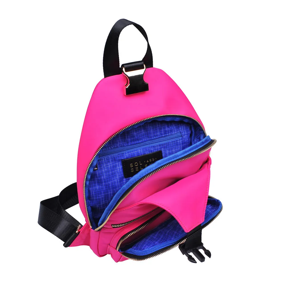 On The Go - Nylon Sling Backpack