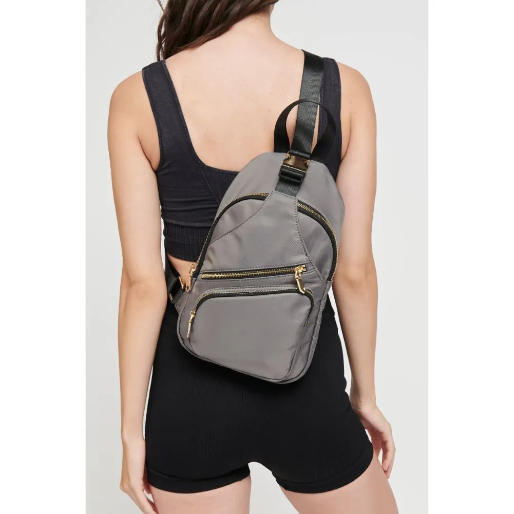 On The Go - Nylon Sling Backpack