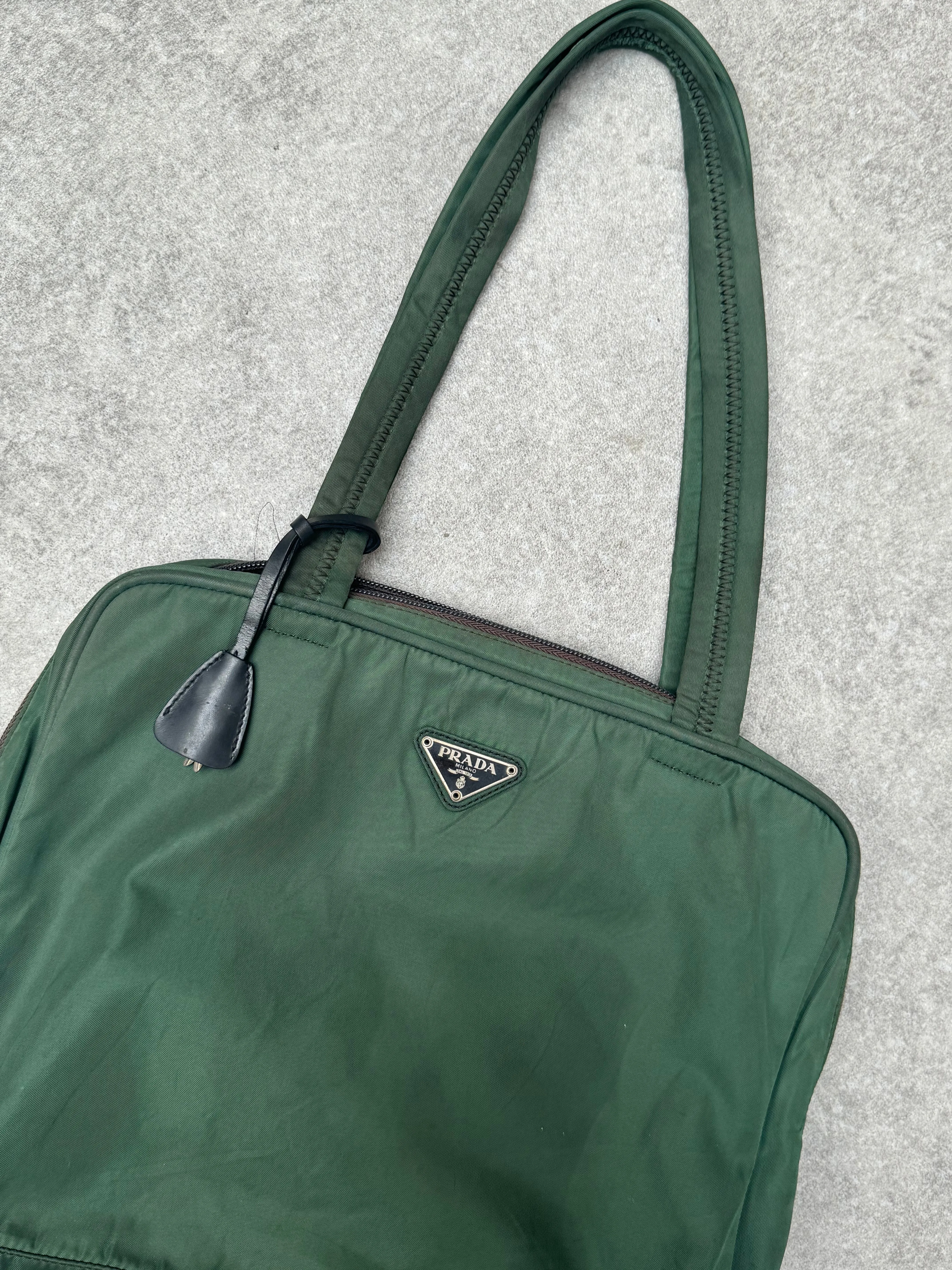 Prada Nylon Top-Handle