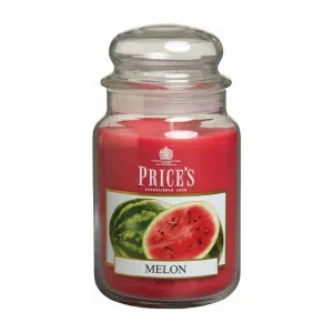 Prices Candles Scented Large Jar - Melon