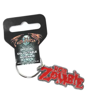 Rob Zombie Logo Keyring