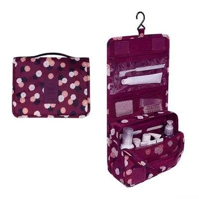 Unisex Hanging Travel Toiletries Cosmetic Makeup Bag Organiser