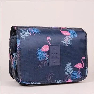 Unisex Hanging Travel Toiletries Cosmetic Makeup Bag Organiser