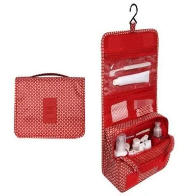 Unisex Hanging Travel Toiletries Cosmetic Makeup Bag Organiser