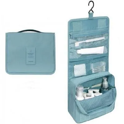 Unisex Hanging Travel Toiletries Cosmetic Makeup Bag Organiser