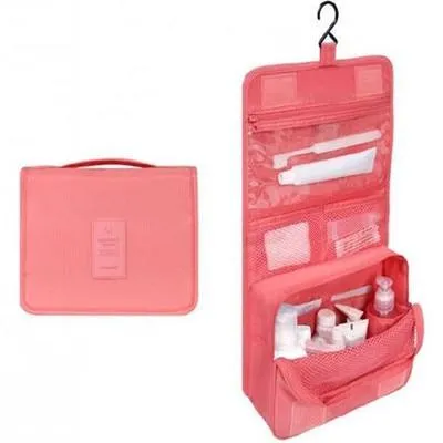 Unisex Hanging Travel Toiletries Cosmetic Makeup Bag Organiser