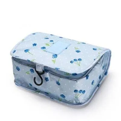 Unisex Hanging Travel Toiletries Cosmetic Makeup Bag Organiser