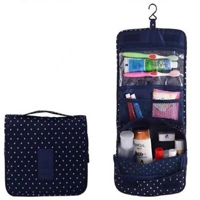 Unisex Hanging Travel Toiletries Cosmetic Makeup Bag Organiser