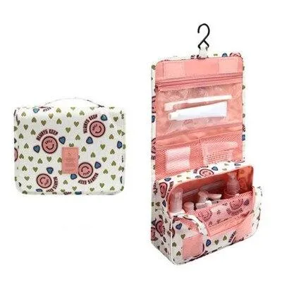 Unisex Hanging Travel Toiletries Cosmetic Makeup Bag Organiser