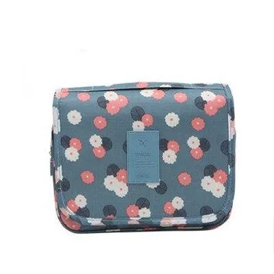 Unisex Hanging Travel Toiletries Cosmetic Makeup Bag Organiser