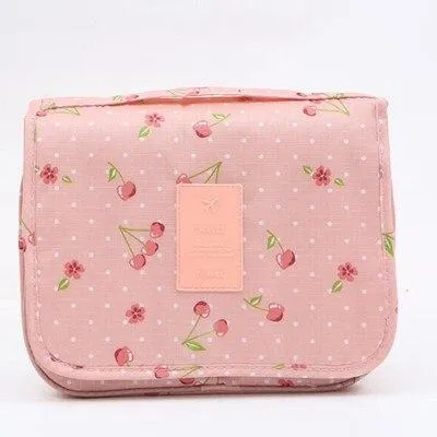 Unisex Hanging Travel Toiletries Cosmetic Makeup Bag Organiser