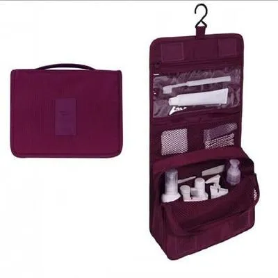 Unisex Hanging Travel Toiletries Cosmetic Makeup Bag Organiser