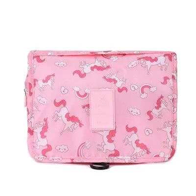 Unisex Hanging Travel Toiletries Cosmetic Makeup Bag Organiser