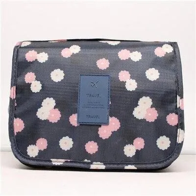Unisex Hanging Travel Toiletries Cosmetic Makeup Bag Organiser