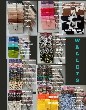 Wholesale Wallets/Tassel
